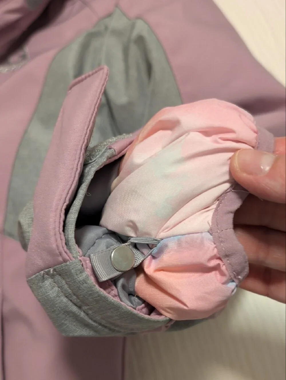 Gerry Girls Light Purple And Gray Winter Coat